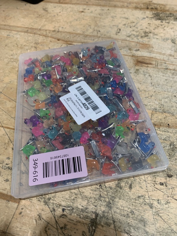 Photo 1 of 126Pcs Sprouts Rave, Mini Duck Sprouts Rave Clips Festival for Girls Party Supplies