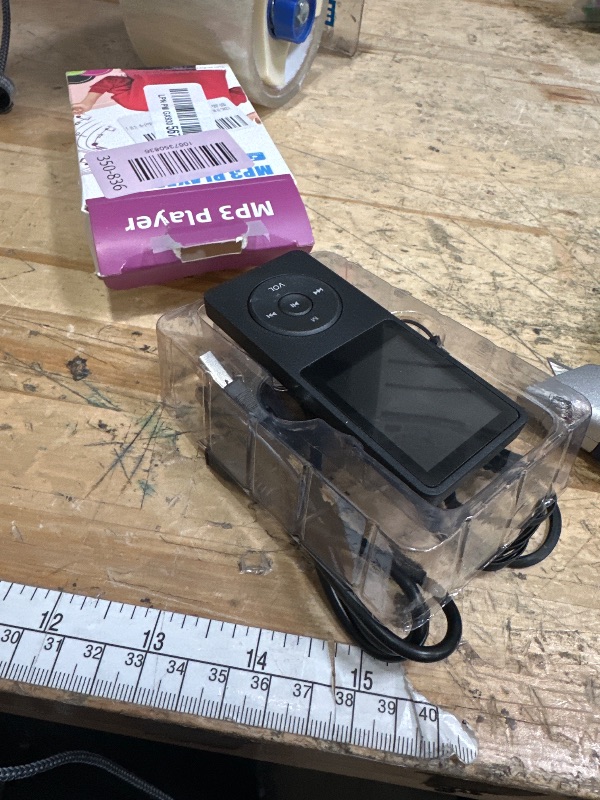 Photo 1 of 128GB MP3 Player,with Bluetooth 5.2, Music Player with Built-in HD Speaker, Voice Recorder, HiFi Sound, E-Book, Earphones Included-A