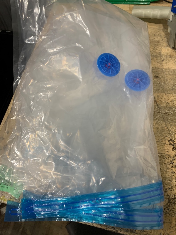 Photo 1 of (used)(incomplete) Cozy Essential Vacuum Storage Bags, Compression Space Saver Bags for Clothes, Comforters, Blankets, Pillow, Bedding, Sealer Clothing Storage,20 Combo