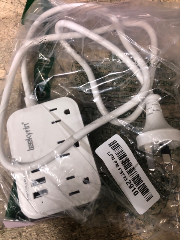 Photo 1 of ** DIFFERENT PLUG IN** CHECK COMMENTS** Australia Power Plug Adapter, New Zealand Power Adapter with 3 Outlets 3 USB Ports (1 USB C), Type I Travel Plug for US to New Zealand China Argentina Fiji AU