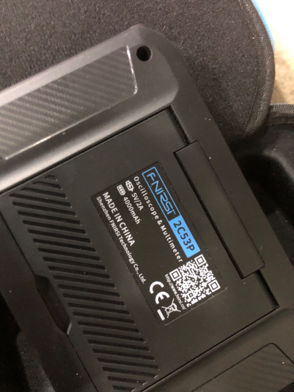 Photo 1 of ?FNRSI 2C53P Plus Upgraded with Carrying CASE? 3in1 Oscilloscope/Multimeter/DDS Signal Generator Tablet Touch Screen Portable Digital Automotive Oscilloscope 2 Channel 50MHz Bandwidth 250Ms/S Counts