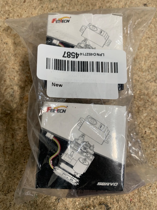 Photo 1 of (2-Pack) FEETECH 30KG High Torque Serial Bus Servo Motor 12V, 360° Programmable Magnetic Encoder with Continuous Rotation, Two-Way Feedback, Industrial Digital Servo for Robotic Arm, RC Car, Automati