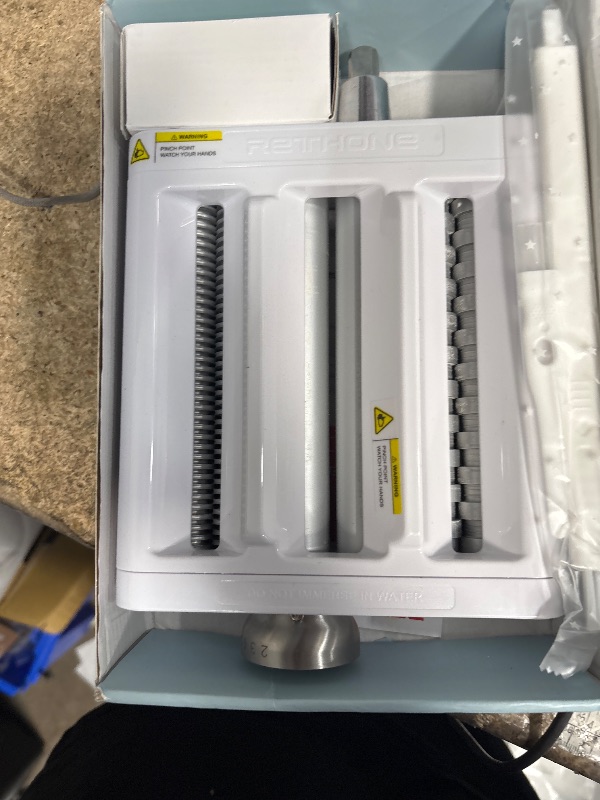 Photo 1 of ****FOR PARTS ONLY / NON-FUNCTIONAL**** RETHONE Pasta Maker Attachment for KitchenAid Stand Mixers -3 in 1 Set Pasta Attachments includes Pasta Roller, Spaghetti Fettuccine Cutter, Pasta Machine Attachment Accessories for KitchenAid