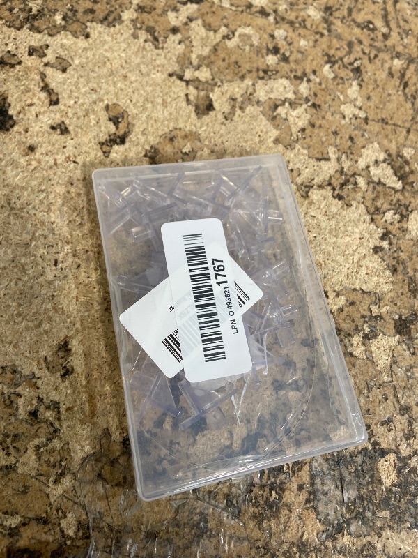 Photo 1 of 1/4 Inch Plastic Shelf Pegs, 20PCS Cabinet Shelf Supports & Clips, Furniture Pins for Wood Bookcase, Kitchen Cabinet, Shelving Replacement