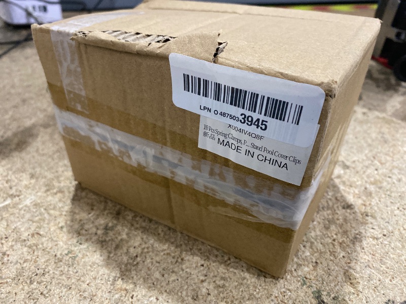 Photo 1 of 10 Pcs Spring Clamps, PureGuard 4.5 Inch Large Plastic Spring Clips Clamps Heavy Duty Woodworking Clamps for Crafts Balloon Arch Photography Backdrop Stand Pool Cover Clips