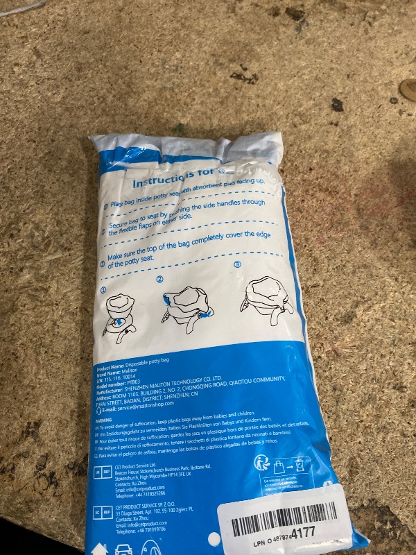 Photo 1 of [30 Counts] Disposable Potty Liners with Absorbent Pads, Portable Travel Toilet Bags Compatible with OXO Tot 2-in-1 Go Potty, Toilet Training Liners Fit Most Potty Chairs for Kids, Toddlers