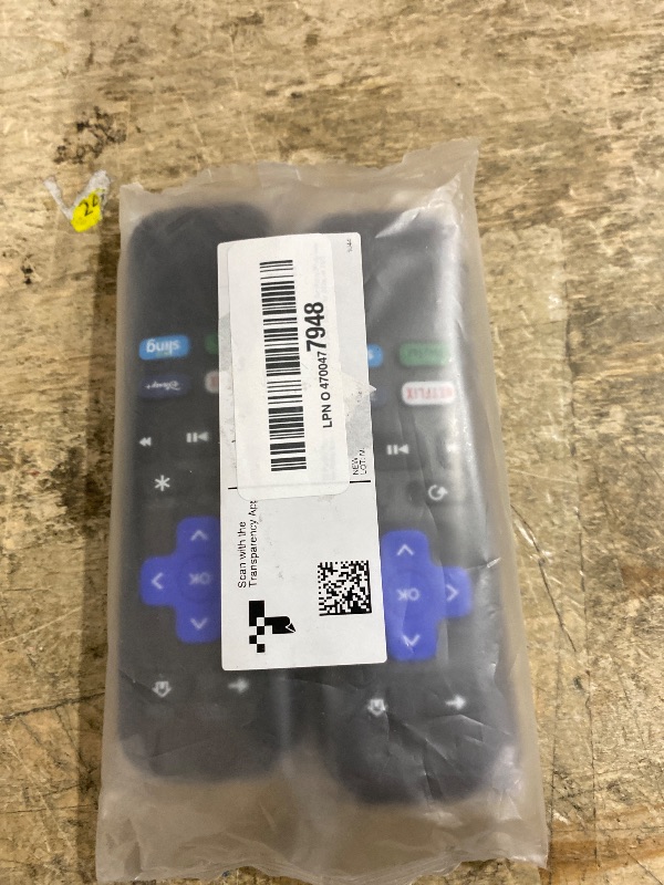 Photo 1 of (2 Pack) Replacement Remote Control for Roku Express, for Roku Premiere, for Roku Box, for Roku Player, for Roku 1 2 3 4 -?NOT for Stick or TV?