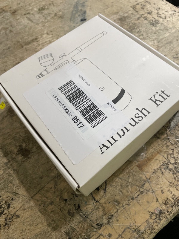 Photo 1 of **FOR PARTS, NONFUNCTIONAL**
Airbrush Kit With Compressor - 48PSI Rechargeable Cordless Non-Clogging High-Pressure Air Brush Set with 0.3mm Nozzle and Cleaning Brush Set for Nail Art, Makeup, Painting, Cake Decor (Green)