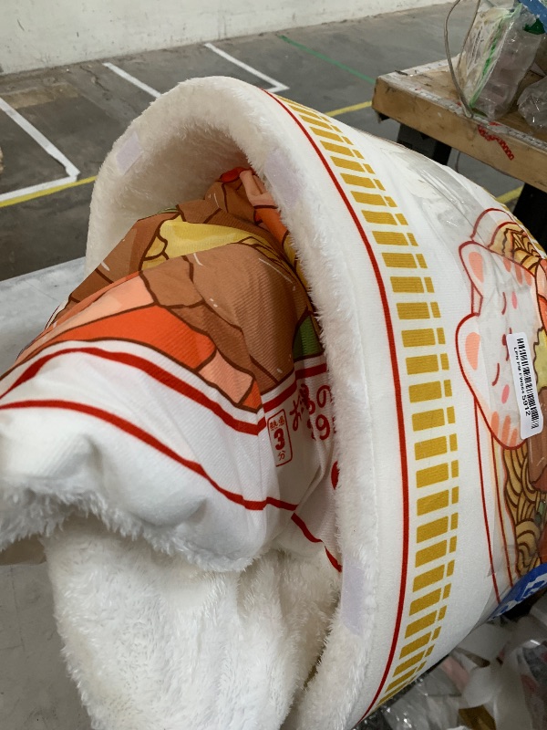 View 2 of ?? Ramen Noodle Dog & Cat Bed,Keep Warm and Super Soft Creative Pet Nest for Indoor Cats,Removable Washable Cushion for Small Medium Large Dogs and Cats