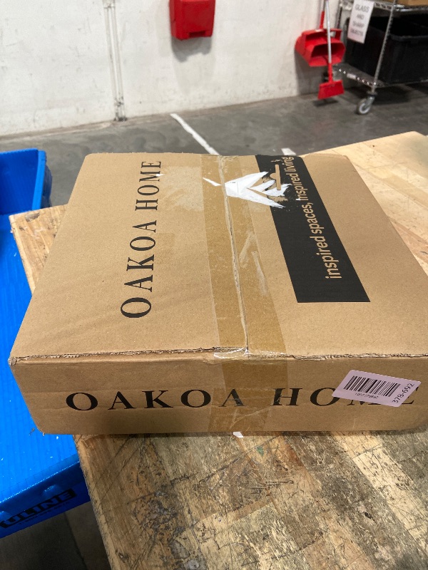 Photo 1 of **FACTORY SEALED** OAKOA Decorative Tray for Decor - Coffee Table Tray for Living Room - Round Tray for Home Decor - Coffee Table Decor Centerpiece - Modern Minimalist Centerpiece