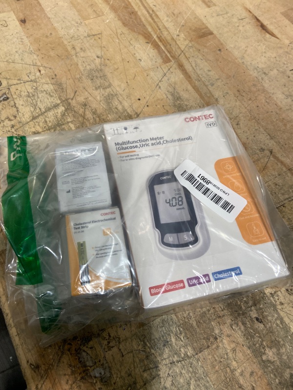 Photo 1 of **FACTORY SEALED** WR-30 Cholesterol Test Monitor Meter Kit - Total Cholesterol Testing with Quick Results, Includes 10 Test Strips and Lancets (Cholesterol Check Only)