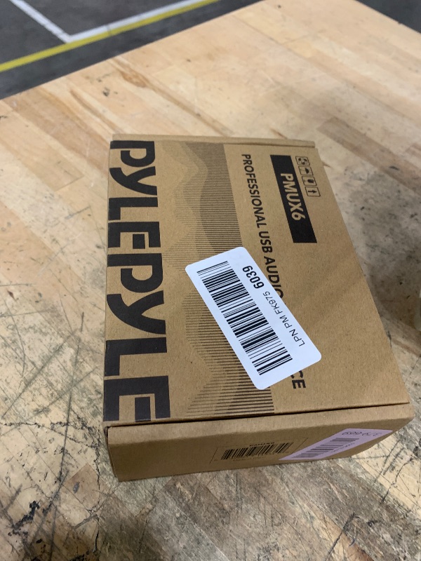 Photo 1 of **FACTORY SEALED** Pyle Professional USB Audio Interface with MIC, Guitar, AUX Stereo Inputs, Phone/Monitor Outputs, Ideal for Computer Playing & Recording, Compact Rugged Metal Housing - PMUX6