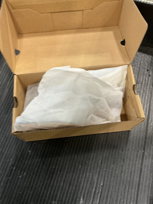 Photo 1 of *USED*
Coutgo Womens Slingback Kitten Heels Studded Closed Pointed Toe Slip On Leather Pumps Work Dress Shoes, Silver, Size 7.5