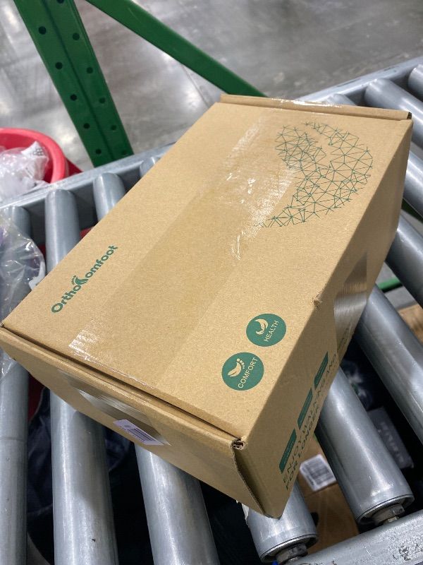 Photo 1 of *USED*
Men's Orthopedic Leather Dress Walking Shoes: Arch Support Heel Spur Cushioning Orthotics Fashion Wear House Cap Oxfords, Adjustable Fit Lace Up Plantar Fasciitis Gowalk Sneakers Dark Brown Size 8