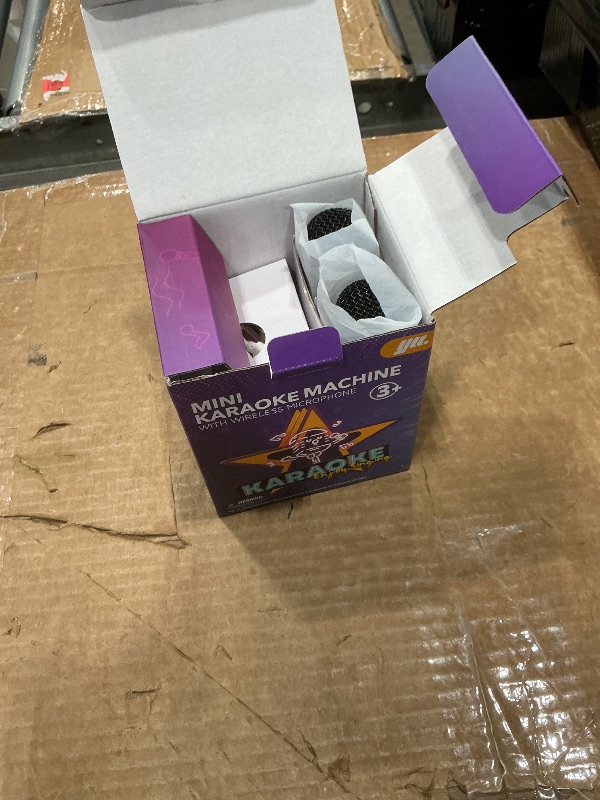 Photo 1 of *USED*
YLL Karaoke Machine for Kids, Portable Mini Speaker with 2 Wireless Microphones, 2026 Top Toys Birthday Gifts for Girls 3, 4, 5, 6, 7, 8, 9, 10, 12+ Years Old Toddler Party Grandkids Present (Rose)