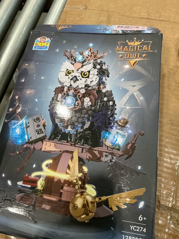 Photo 1 of **MISSING PARTS**
Ideas Magic Owl Flower Animal Building SetCollectible Bird Model, Compatible with Lego for Adults, Creative Gifts for Adults or Teens Kids 14+ (1288 Pcs)
