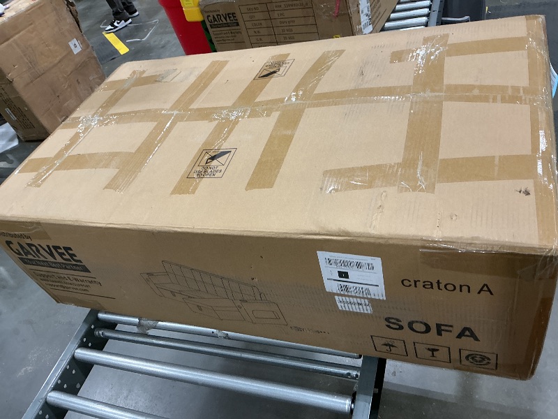 Photo 1 of *PARTIAL SET*
GarveeHome Charging Station, LED Lights, Modern Sectional Sofa for Living Room, Apartment