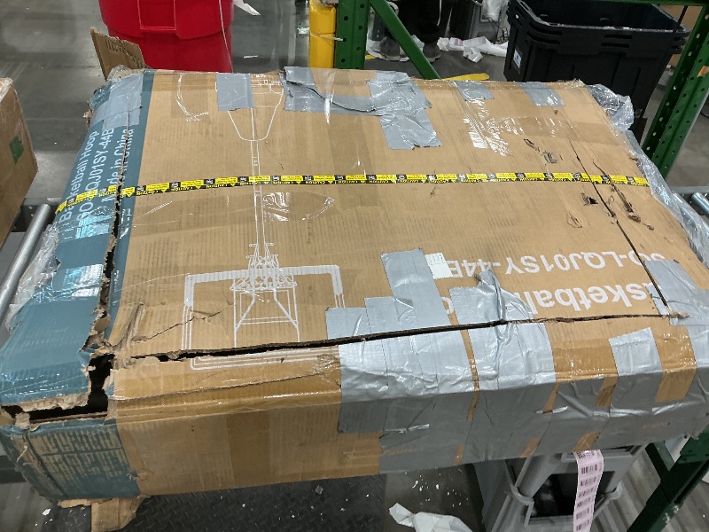 Photo 1 of *USED*
Portable Basketball Hoop Outdoor, Adjustable Basketball Hoops Goal System with 44 Inch Backboard, 5.3–10ft Height Crank Adjustment, Fillable Base, with Wheels for Court/Backyard/Driveway