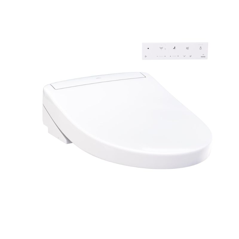 Photo 1 of *USED*
TOTO WASHLET S5 Electronic Bidet Toilet Seat with Instantaneous Water Heating, PREMIST and EWATER+ Wand Cleaning, Elongated, Cotton White - SW3446#01