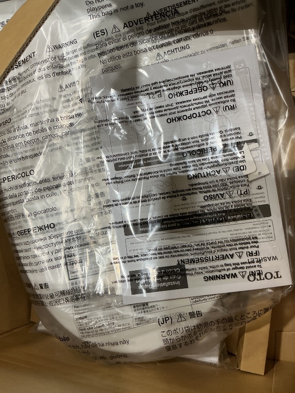 Photo 1 of *USED*
TOTO WASHLET S5 Electronic Bidet Toilet Seat with Instantaneous Water Heating, PREMIST and EWATER+ Wand Cleaning, Elongated, Cotton White - SW3446#01