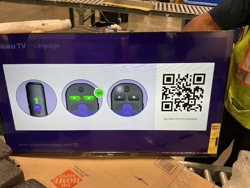 Photo 1 of *USED*
Roku Smart TV 2025 – 40-Inch Select Series, 1080p Full HD TV – Roku TV with Voice Remote – Flat Screen LED Television with Wi-Fi for Streaming Live Local News, Sports, Family Entertainment