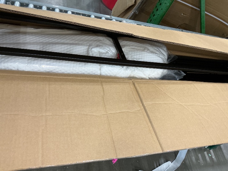 Photo 1 of *MINOR DAMAGE - USED*
Amazon Basics Smart Box Spring Bed Base, 9-Inch Height Mattress Foundation, Tool-Free Easy Assembly, King, 79" L x 75.5" W x 9" H, White
