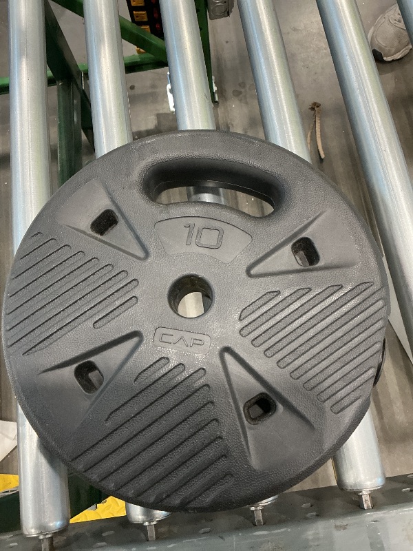 Photo 1 of 10 poundplastic coated weight plate