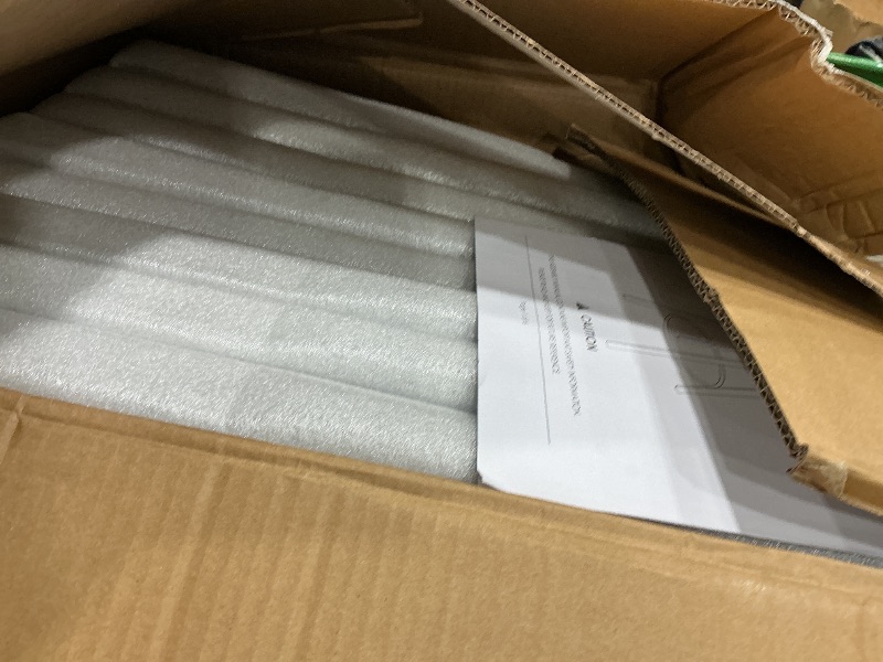 Photo 1 of ***PARTIAL SET*** KISLOT Counter Height Swivel Barstools with Back,26" H Seat Height Upholstered Bar Stools for Kitchen Island,Set of 4,Brown Leather