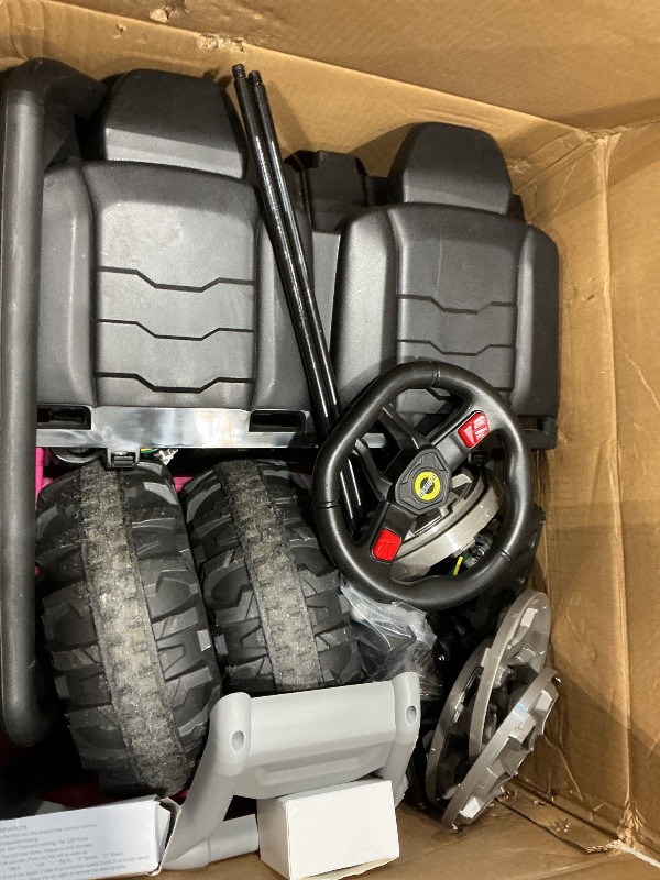 Photo 1 of *USED*
Ride On Dump Truck for Kids Ride On Car with Remote Control Electric UTV Vehicles with Electric Dump Bed, 4WD Power Ride-on 6 Wheels Ride On Toys for Boys Girls