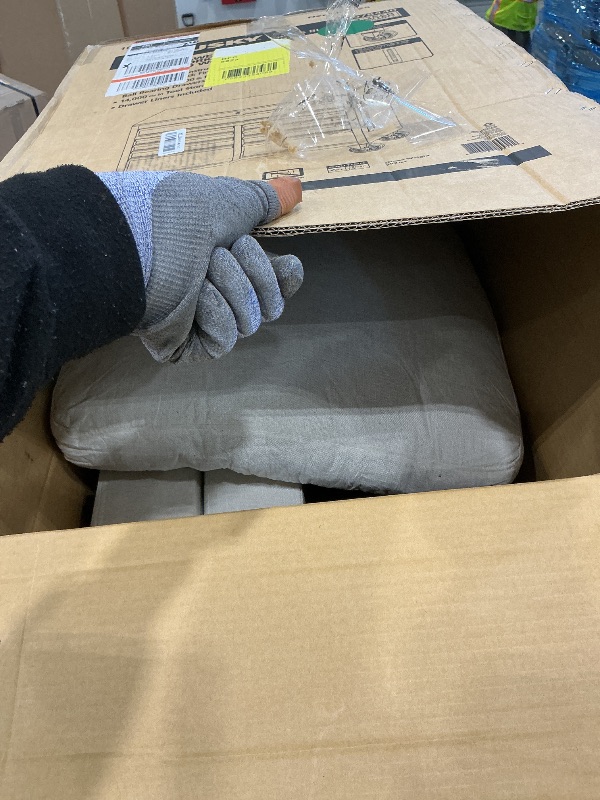 Photo 1 of **ITEM IS DIRTY/or stinks check clerk comments**
DWVO Convertible Sleeper Chair, 3-in-1 Sofa Bed with Reclining Backrest, 75" Single Sleeper Couch with Pull-Out Bed and Wide Armrest, Linen Futon Sofa for Dorm Apartment, Beige