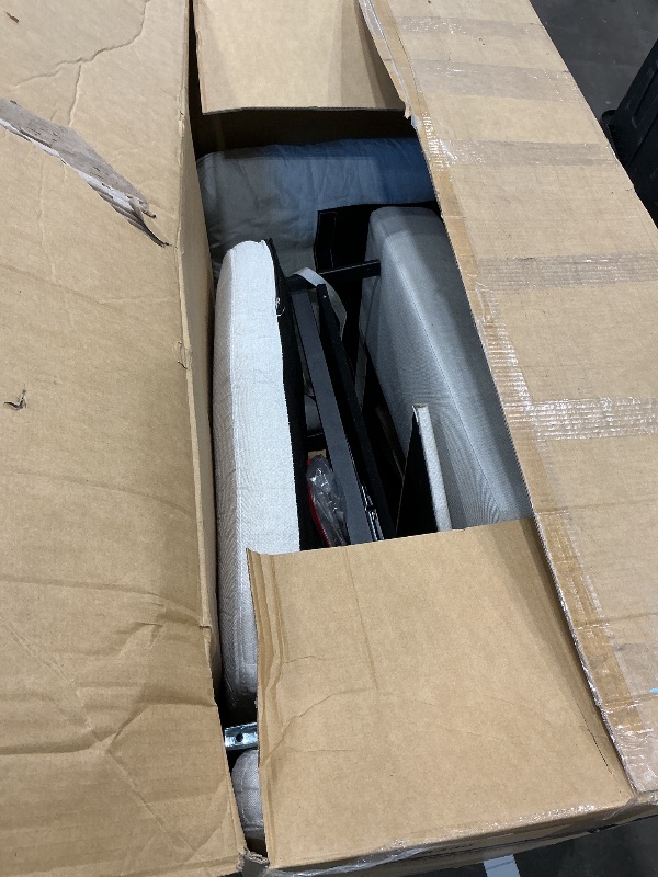 Photo 1 of **ITEM IS DIRTY/or stinks check clerk comments**
DWVO Convertible Sleeper Chair, 3-in-1 Sofa Bed with Reclining Backrest, 75" Single Sleeper Couch with Pull-Out Bed and Wide Armrest, Linen Futon Sofa for Dorm Apartment, Beige