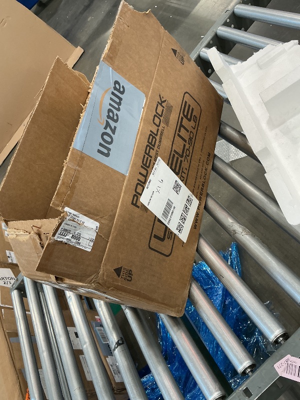 Photo 1 of *USED*
PowerBlock Elite USA 90 Pound Adjustable Dumbbells, Sold in Pairs, 5-90 lb. Dumbbells, Durable Build, Innovative At Home Workout Equipment, Includes Stage 1, 2 & 3 Expansions Gray