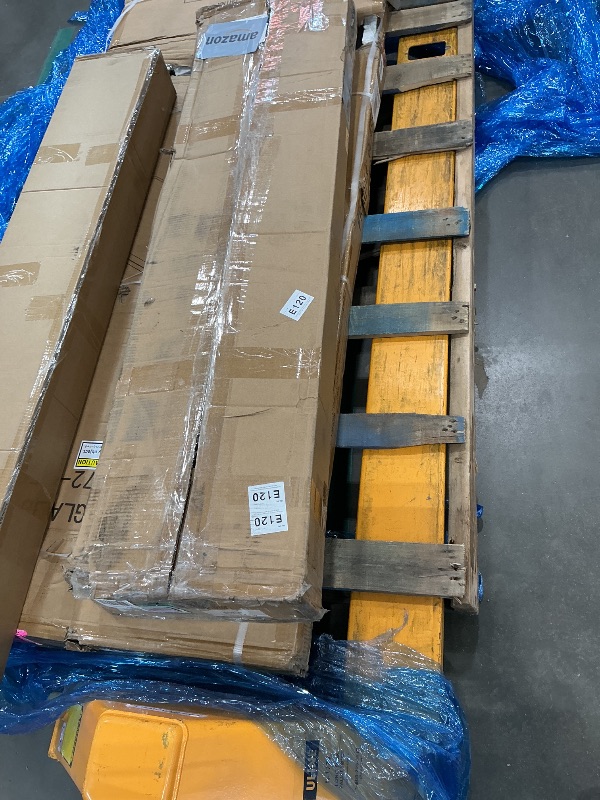 Photo 1 of *USED*
Agilestic 55 x 24 Inches Height Adjustable Electric Standing Desk with 2 Drawers, Stand Up Electric Desk Adjustable Height, Sit Stand Computer Gaming Table with Splice Board, Rustic Brown