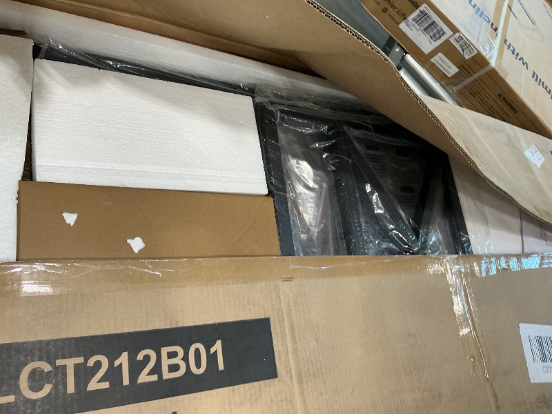 Photo 1 of **MISSING PARTS**
VASAGLE Lift Top Coffee Table, Lift Coffee Table with Storage Shelf, Hidden Compartments and Lifting Top, for Living Room, Office, 19.7 x 47.2 x (19.3-24.4) Inches, Rustic Brown and Black ULCT212B01