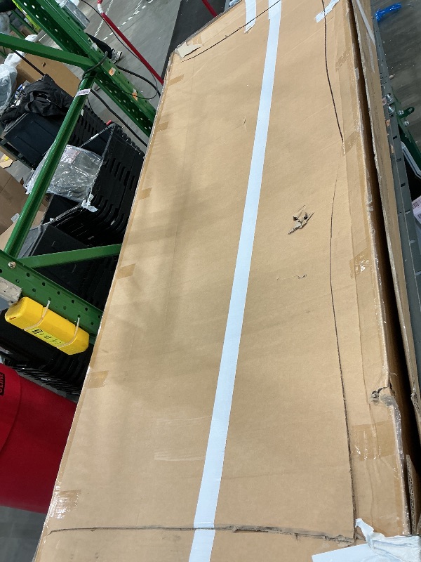 Photo 1 of *USED*
Bme Selina King Size Bed Frame, Handwoven Paper Cord Headboard, US Patent Pending Design, Mid-Century Modern, Solid Acacia Wood, No Box Spring Needed, Supports up to 800 lbs, Easy Assembly, Caramel