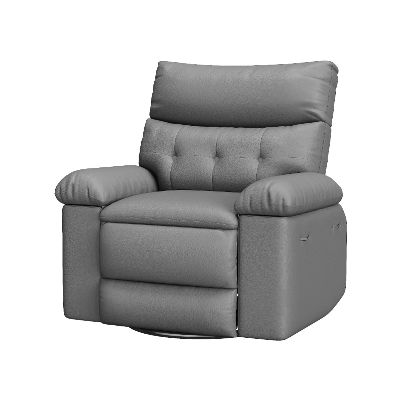Photo 1 of *USED*
Manual Recliner Chair,360 Degree Swivel Single Sofa,Pu Leather Cozy Lounge Chair,Wide Single Recliner Chair with Side Pocket for Nursery,Bedroom