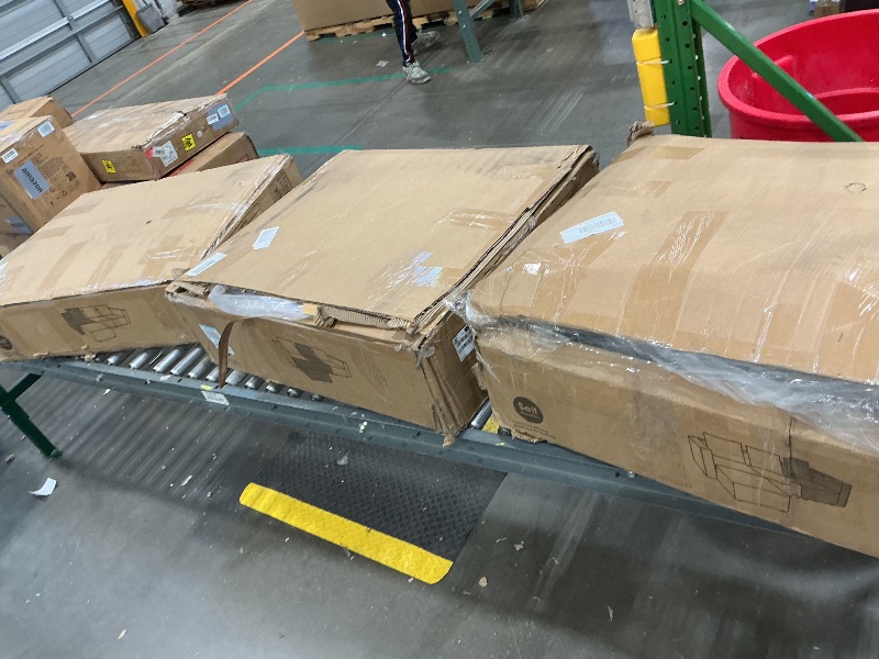 Photo 1 of *PARTIAL SET*
Welzona 132" Sectional Couch, Locked-in Modular Sectional Sofa, Wood Frame Couches for Living Room, 22" Deep Seat U Shaped Couch with Ottoman Chenille Cloud Sofa Tool-Free Setup Sofas for Living Room