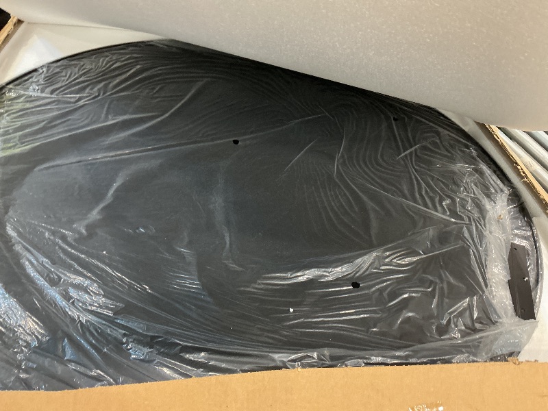 Photo 1 of *USED*
48 Inch Large Ruound Mirror Black, Wall-Mounted Circle Mirror, Oversized Bathroom Mirror with Metal Frame | Modern Oversized Vanity Mirror for Bathroom, Living Room, Entryway, Easy to Install