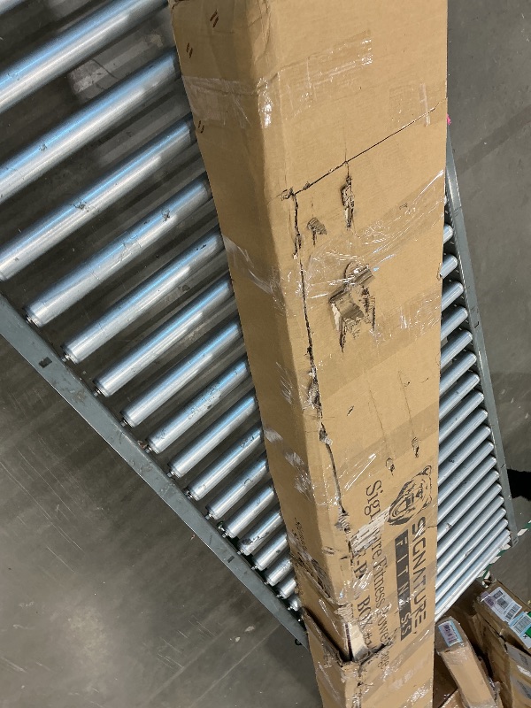 Photo 1 of *PARTIAL SET*
Fitvids Power Rack Squat Stand, 1000 Pound Capacity 3“ x 3” for Home Gym with J-Hooks