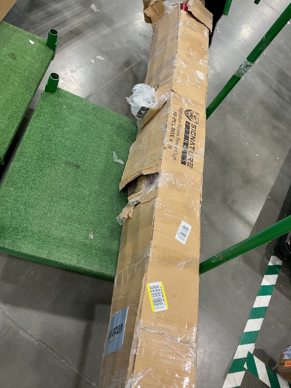 Photo 1 of *PARTIAL SET*
Fitvids Power Rack Squat Stand, 1000 Pound Capacity 3“ x 3” for Home Gym with J-Hooks