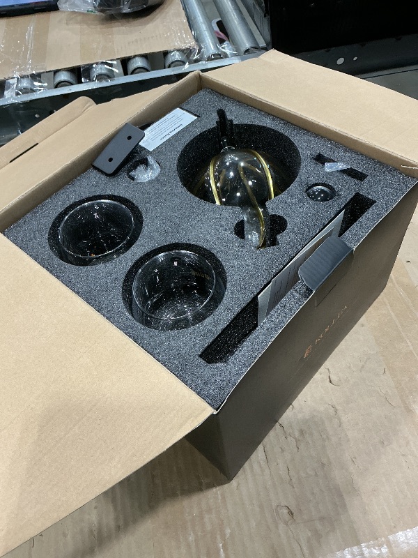 Photo 1 of **MISSING PARTS**
Kollea Basketball Whiskey Decanter Set with Yellow Court Stand & 2 Glasses, Unique Home Bar Decanter Gift for Men, Him, Brother, Son, Coach - Birthday, Christmas, Retirement, Team Celebration Gift