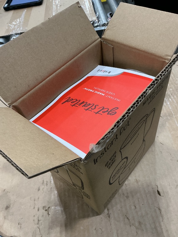 Photo 1 of *USED*
Instant Pot Instant MagicFroth 9-in-1 Electric Milk Steamer and Frother, 17oz Stainless Steel Pitcher, Hot and Cold Foam Maker and Milk Warmer for Lattes, Cappuccinos, Macchiato