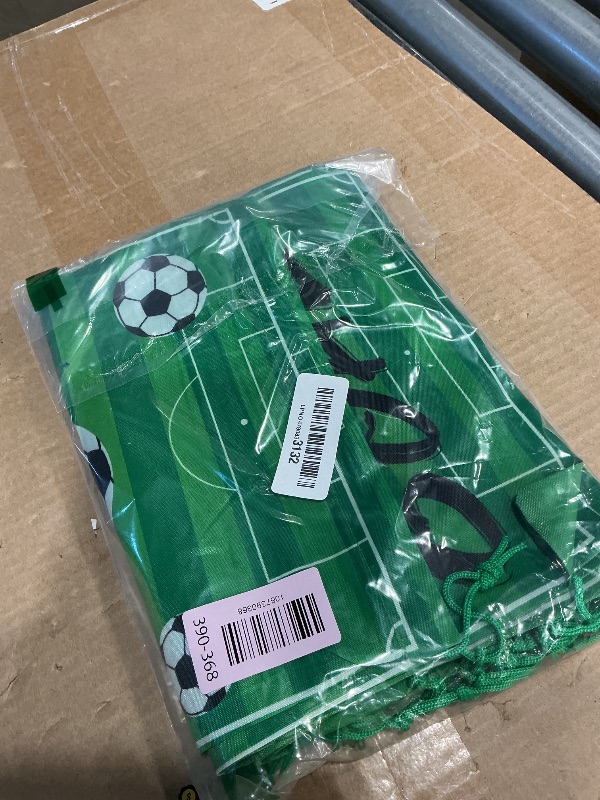Photo 1 of *MISSING PARTS UNKNOWN*
Shappy 16 Pack Soccer Drawstring Bags for Party Favors 12 x 10 Inch Treat Candy Goodie Gifts Bags Team Supplies Sport Birthday Party Favors