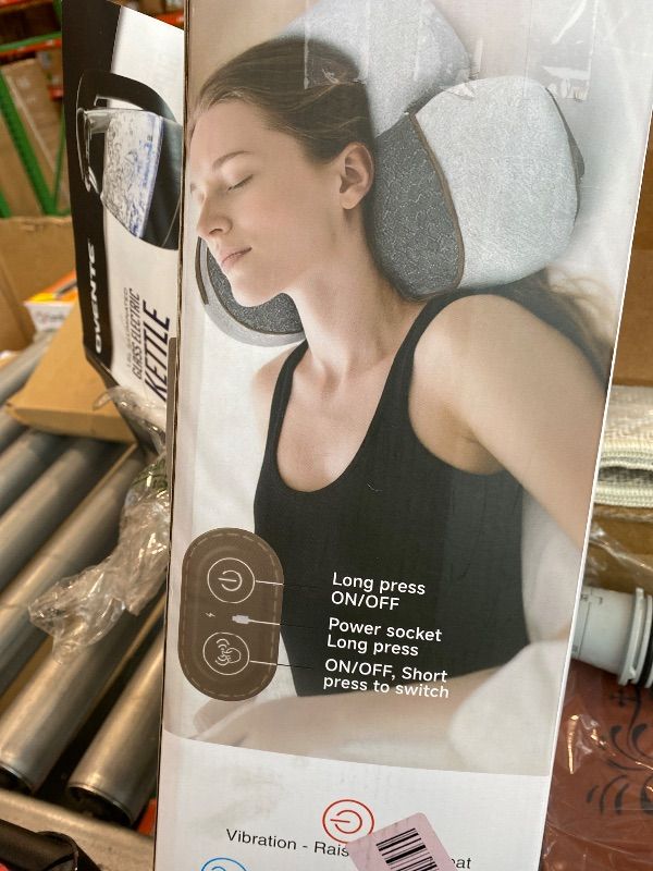 View 2 of *See Clerk Notes*
COFANKIA 3-in-1 Neck Massager Pillow,Ergonomic Neck Massager with Heating,Traction & Vibration,Hump Corrector for Shoulder Pain Relief Gifts for Women Family