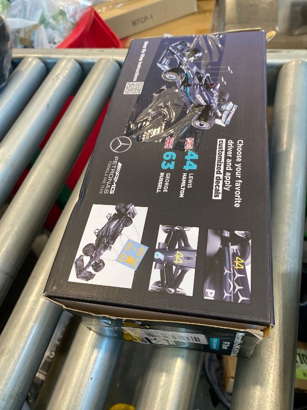 Photo 1 of *USED*
LUPPA Formula 1 AMG W14 Model Kit - 1:18 Scale Racing F1 AMG W14 E Performance Model Inspired by Lewis Hamilton & George Russell Building kit, Collectible diecast, 140 Pieces