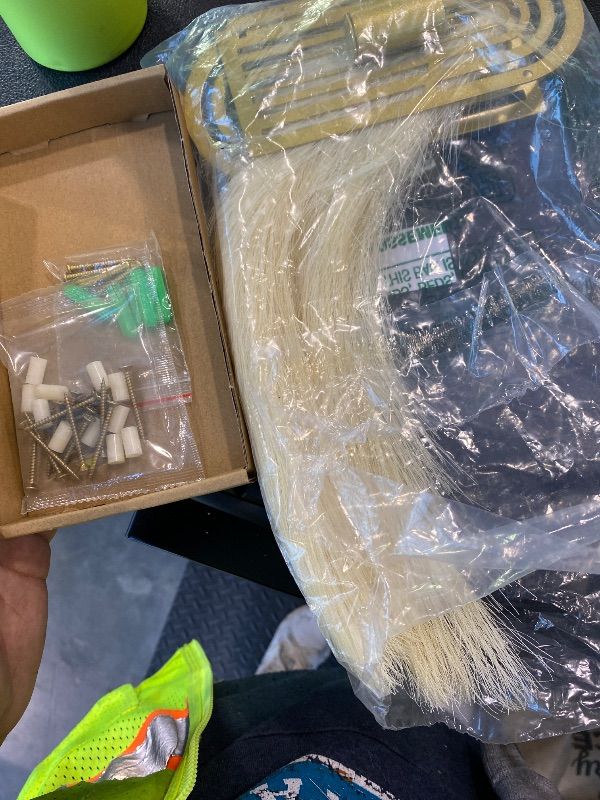 Photo 1 of *UNTESTED*
KOYILTD 2 Pieces Boho Wall Decor Gold Metal Wall Art Artificial Pampas Wall Mounted Home Artwork Plant Hanging Decor for Bedroom Living Room Kitchen Bathroom (Gold, Window)