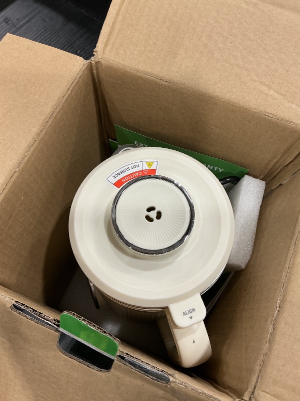 Photo 1 of *UNTESTED*
KIDISLE 8 in 1 Nut Milk Maker Blender, 32oz Homemade Soy, Almond, Oat, Coconut, Plant Based and Non Dairy Beverages, Automatic Soybean Machine With Delay Start/Keep Warm/Boil Water, Cream
