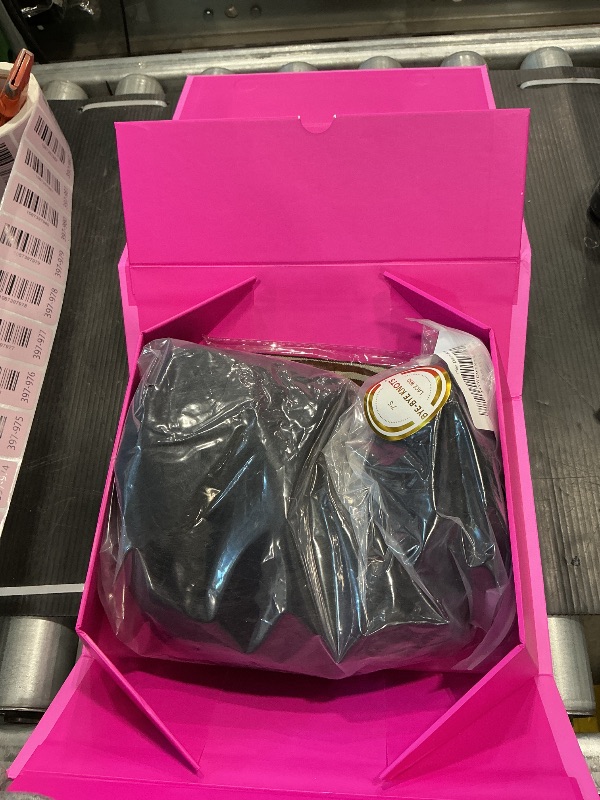 Photo 1 of *MINOR DAMAGE - USED*
UNICE Bye Bye Knots Wig Yaki Straight 7x5 Pre Cut HD Lace Front Wigs Human Hair with Elastic Drawstring Glueless Wig Human Hair Pre Plucked Bleached Knots Natural Hairline 150% Density 24 inches