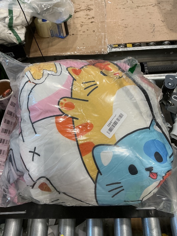 Photo 1 of *MINOR DAMAGE - USED*
BailiPromise Cat Printed Camping Sleeping Bags,3 Season Warm & Cool Weather,Lightweight,Waterproof Sleeping Bags for Adults & Kids,Traveling,and Outdoors,Camping Gear Equipment,31x90inch, Standard