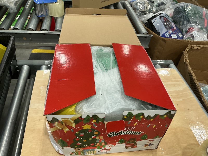 Photo 1 of 10 Ft Giant Inflatable Christmas Tree with 4 Gift Boxes Featuring Built-in LEDs for Blow Up Christmas Decoration, Perfect Outdoor Christmas Inflatables for Yard, Garden, and Lawn Décor